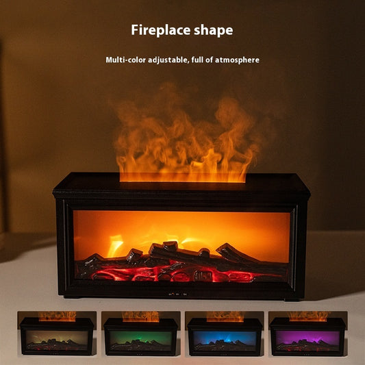 Simulation 3d Fireplace Flame