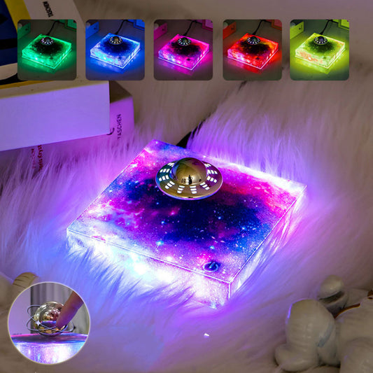 Levitating UFO Color Galaxy Lamp Magnetic